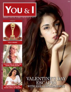 February 11, 2019- Issue-2 -  Rhea Chakraborty
