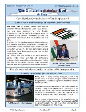 The Children's Post, 16th February, 2019