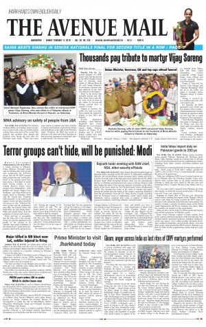 The Avenue Mail, February 17th, 2019