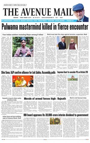 The Avenue Mail, February 19th, 2019