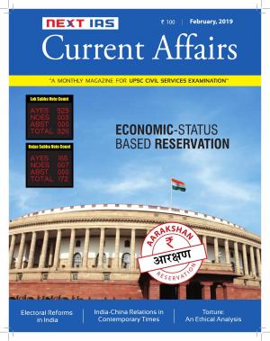 Next IAS Current Affairs : February Issue 2019