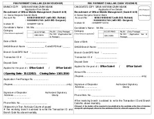 Download Challan Form