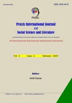 Praxis International Journal of Social Science and Literature