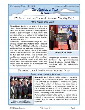 The Children's Post, 6th March, 2019