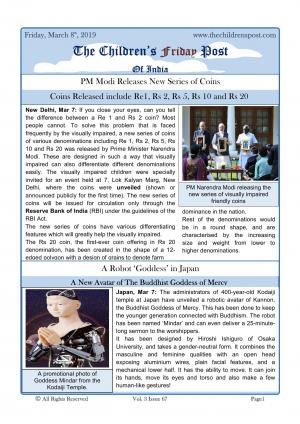 The Children's Post, 8th March, 2019