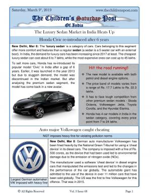 The Children's Post, 9th March, 2019