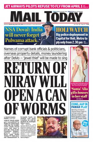 Mail Today, Wednesday, March, 20, 2019
