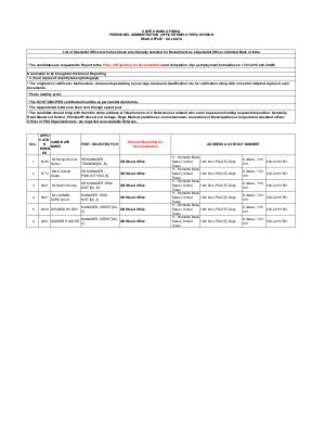 Specialist Officers Reporting 31 12 2013
