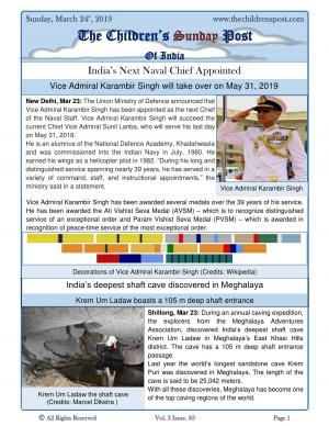 The Children's Post, 24th March 2019