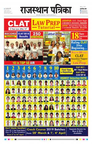 Alwar City Rajasthan Patrika