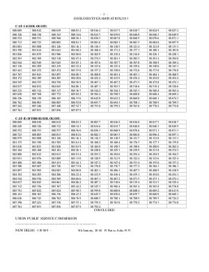 GEOLOGISTS' EXAMINATION,2013