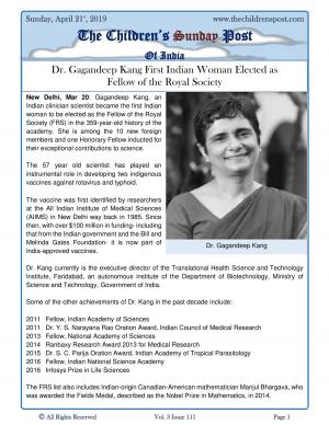 The Children's Post, 21st April 2019