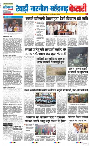 28-04-2019 Punjab Kesari Rewari 