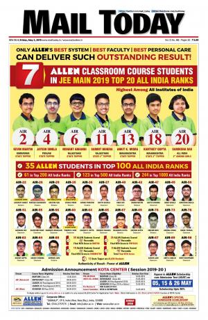 Mail Today, May 3, 2019