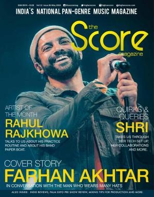 The Score Magazine May 2019 issue!