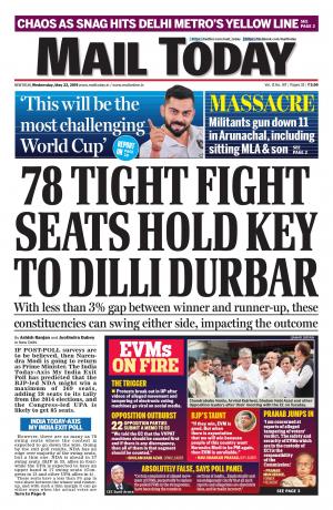 Mail Today Issue, May 22, 2019