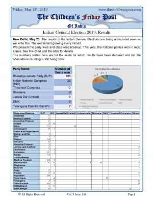 The Children's Post, 24th May, 2019