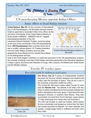 The Children's Post, 26th May, 2019