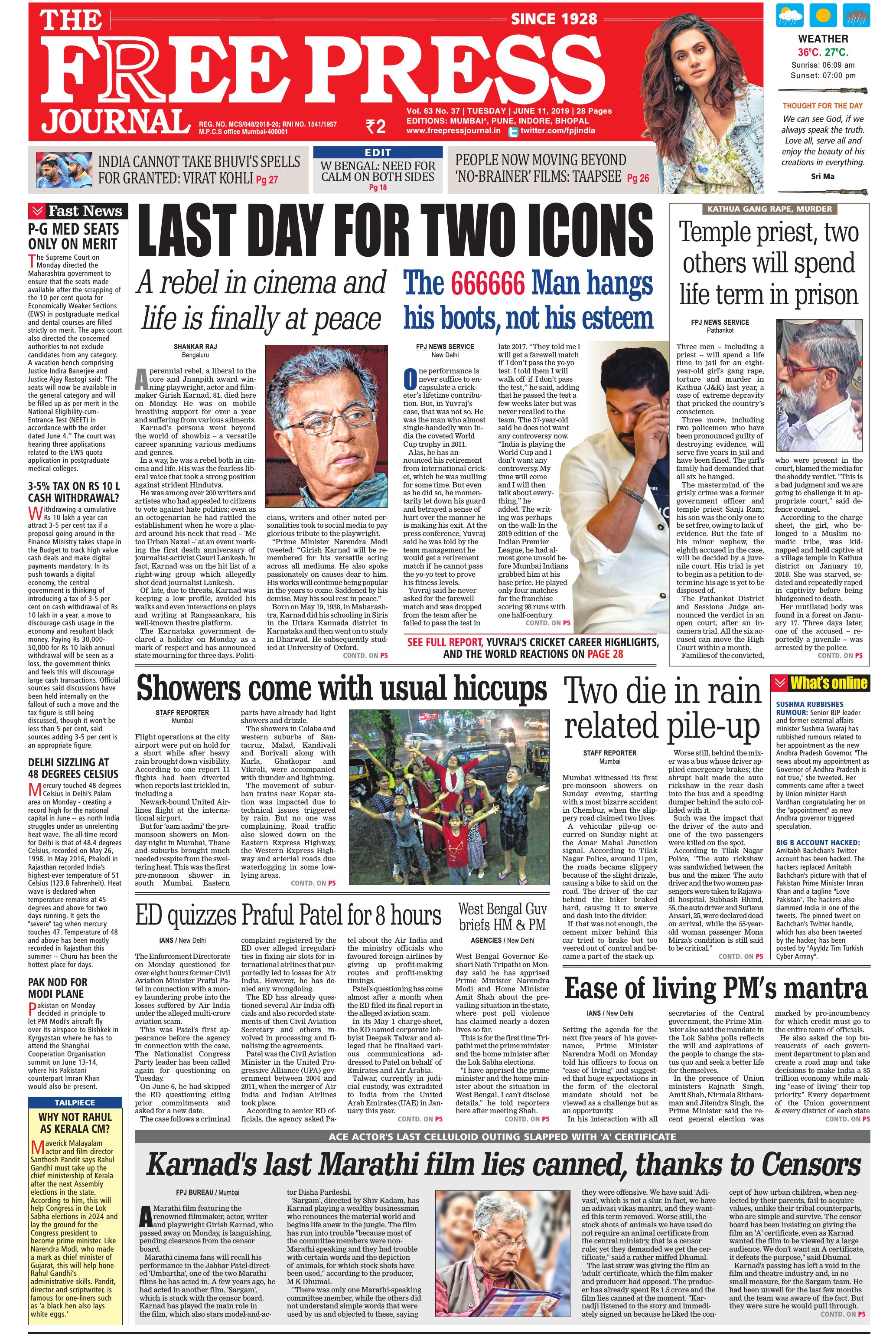 Free Press - Mumbai Epaper