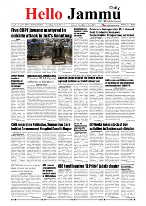 HELLO JAMMU 13-06-2019