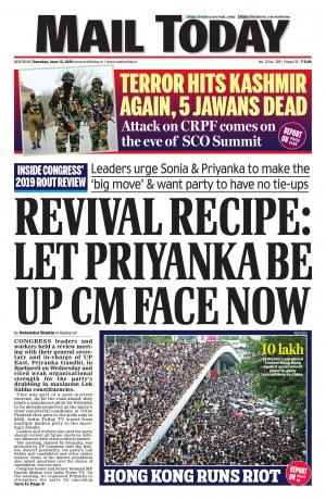 Mail Today issue, June 13, 2019