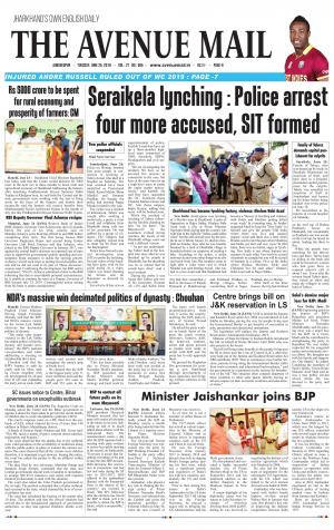 The Avenue Mail, June 25th, 2019