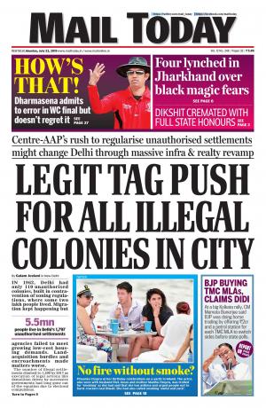 Mail Today, July 22, 2019