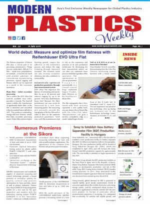 Modern Plastics Weekly-  19 July 2019