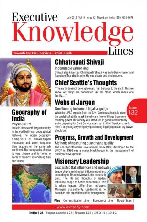 Executive Knowledge Lines - July 2016