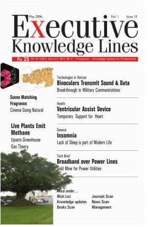 Executive Knowledge Lines - May 2006