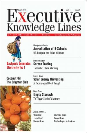 Executive Knowledge Lines - March 2006