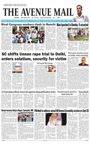 The Avenue Mail, August 2nd, 2019