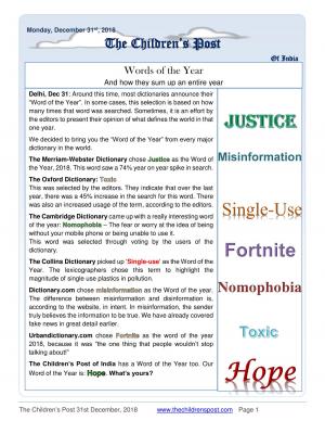 The Best of TCP 2018