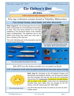 Iron Age settlement found - August 22nd, 2019
