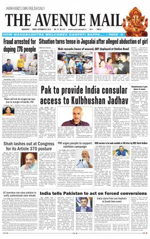 The Avenue Mail, September 2nd, 2019