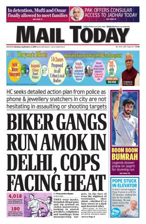 Mail Today Issue, September 2, 2019