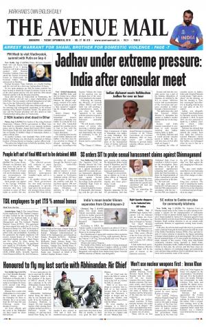 The Avenue Mail, September 3rd, 2019