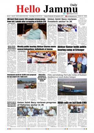 HELLO JAMMU 04-09-2019
