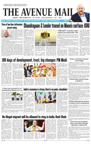 The Avenue Mail, September 9th, 2019