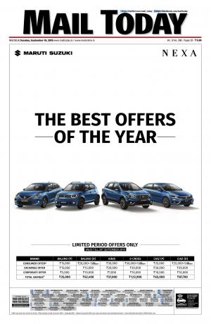 Mail Today, September 10, 2019