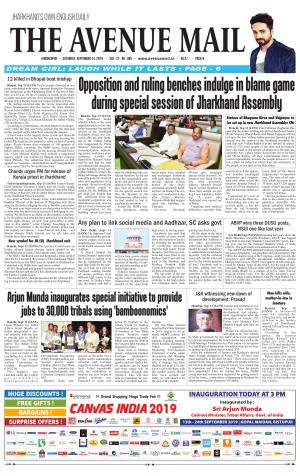 The Avenue Mail, September 14th, 2019