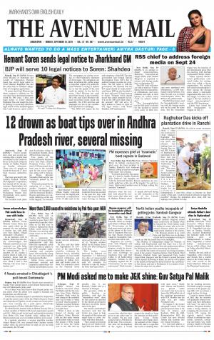 The Avenue Mail, September 16th, 2019