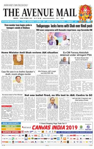 The Avenue Mail, September 17th, 2019