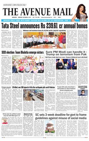 The Avenue Mail, September 25th, 2019