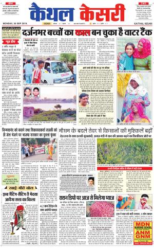 Punjab kesari / Haryana kaithal kesari