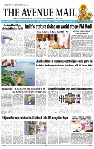 The Avenue Mail, September 3rd, 2019