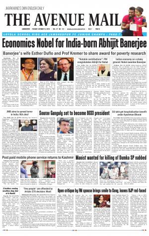 The Avenue Mail, October 15th, 2019