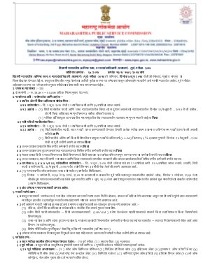 MPSC Notified for Civil Judge & Judicial Magistrate (Preliminary) Exam 2014