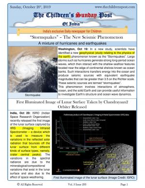 The Children's Post - 20th October 2019