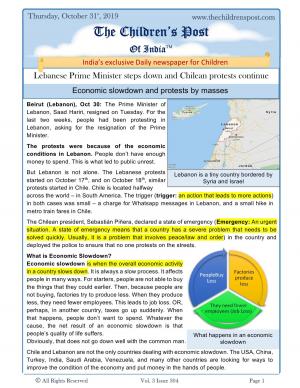 The Children's Post, 31st October 2019